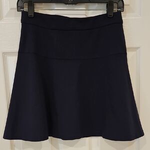 Banana Republic Navy Blue A-Line Skirt - Sz 2P